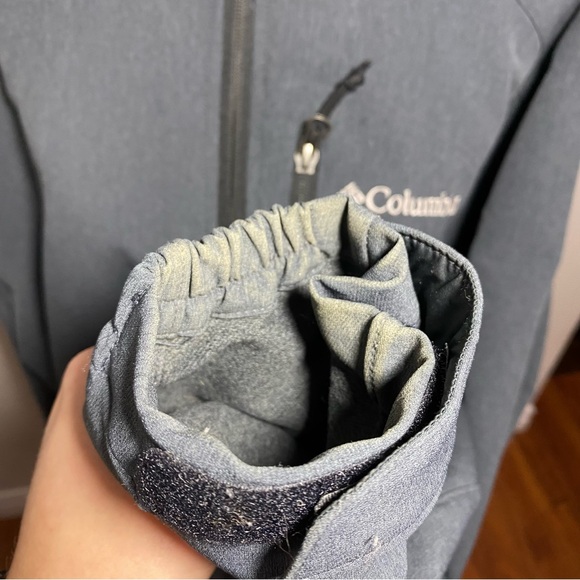 Columbia Men's Gray lightweight Hooded winter Jacket XL - Picture 15 of 15